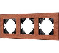 Рамка из натурального дерева Arlight FRM-XSILO-WD-3-NL 1шт 0 050873