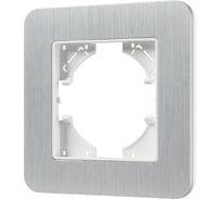 Рамка Arlight FRM-AKIRY-AL-1-SR алюминиевая, 1шт 0 049680