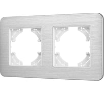 Рамка Arlight FRM-AKIRY-AL-2-SR алюминиевая, 1шт 0 049724