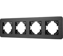 Рамка Arlight FRM-AKIRY-AL-4-BK алюминиевая, 1шт 0 049732