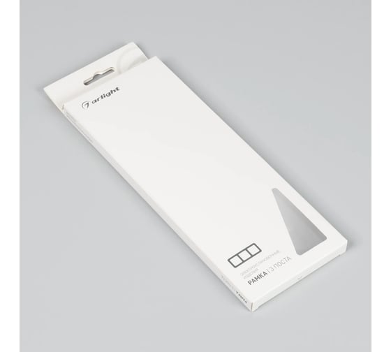 Рамка Arlight FRM-AKIRY-SFAL-3-BK алюминиевая, 1шт 0 049741