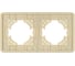Рамка Arlight FRM-AKIRY-SFAL-2-GD алюминиевая, 1шт 0 049739 3