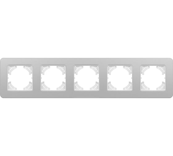 Рамка Arlight FRM-AKIRY-SFAL-5-SR алюминиевая, 1шт 0 49746