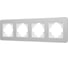 Рамка Arlight FRM-AKIRY-SFAL-4-SR алюминиевая, 1шт 0 049743 1
