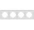 Рамка Arlight FRM-AKIRY-SFAL-4-SR алюминиевая, 1шт 0 049743 2
