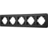 Рамка Arlight FRM-AKIRY-SFAL-5-BK алюминиевая, 1шт 0 049747 1