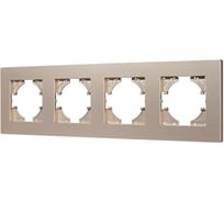 Рамка пластиковая Arlight FRM-PERIO-PL-4-GD 1шт 0 049761