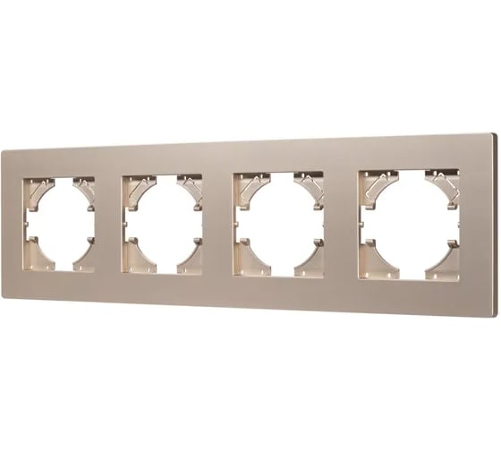 Рамка пластиковая Arlight FRM-PERIO-PL-4-GD 1шт 049761