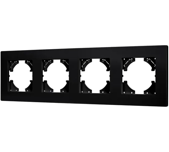 Рамка пластиковая Arlight FRM-PERIO-PL-4-BK 1шт 049759