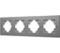 Рамка пластиковая Arlight FRM-PERIO-PL-4-GR 1шт 0 049760 1