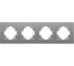Рамка пластиковая Arlight FRM-PERIO-PL-4-GR 1шт 0 049760 2
