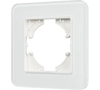 Рамка стеклянная Arlight FRM-OMALI-GS-1-WH 1шт 049648