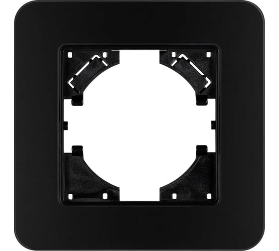 Рамка стеклянная Arlight FRM-OMALI-GS-1-BK 1шт 0 049662
