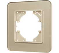 Рамка стеклянная Arlight FRM-OMALI-GS-1-GD 1шт 0 049667