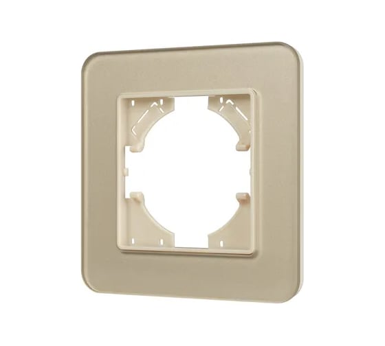Рамка стеклянная Arlight FRM-OMALI-GS-1-GD 1шт 049667 1