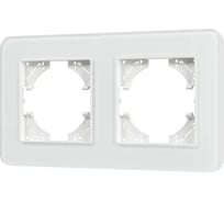 Рамка стеклянная Arlight FRM-OMALI-GS-2-WH 1шт 0 049692