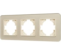 Рамка стеклянная Arlight FRM-OMALI-GS-3-GD 1шт 049699