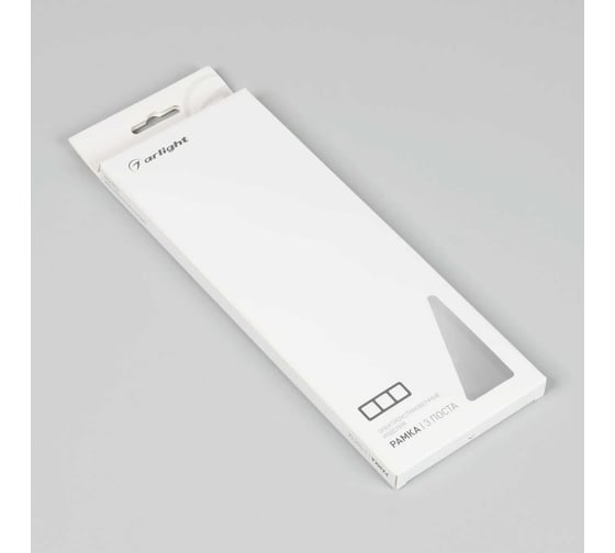 Рамка стеклянная Arlight FRM-OMALI-GS-3-GD 1шт 049699