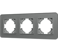 Рамка стеклянная Arlight FRM-OMALI-GS-3-GR 1шт 0 049698