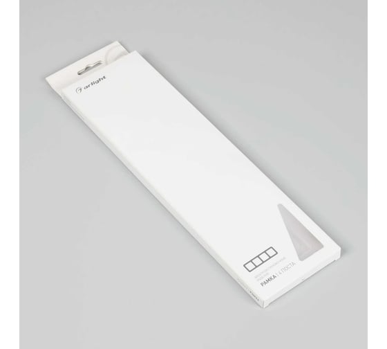 Рамка стеклянная Arlight FRM-OMALI-GS-4-BK 1шт 049701