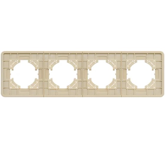 Рамка стеклянная Arlight FRM-OMALI-GS-4-GD 1шт 0 49703