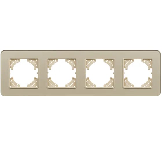 Рамка стеклянная Arlight FRM-OMALI-GS-4-GD 1шт 0 49703