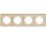 Рамка стеклянная Arlight FRM-OMALI-GS-4-GD 1шт 0 049703 2