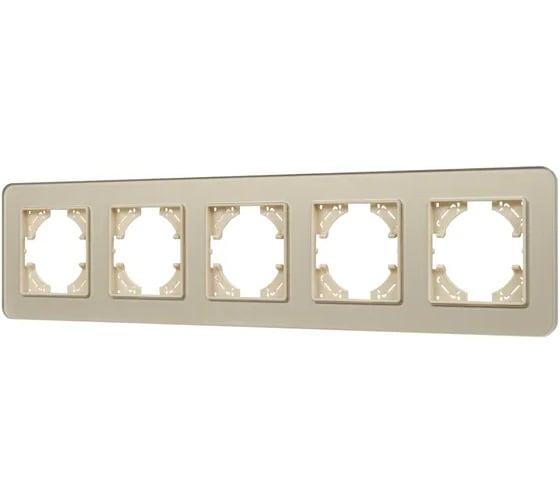 Рамка стеклянная Arlight FRM-OMALI-GS-5-GD 1шт 0 49707
