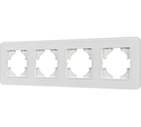 Рамка стеклянная Arlight FRM-OMALI-GS-4-WH 1шт 0 049700