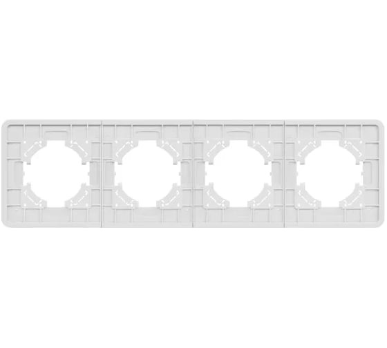 Рамка стеклянная Arlight FRM-OMALI-GS-4-WH 1шт 0 49700