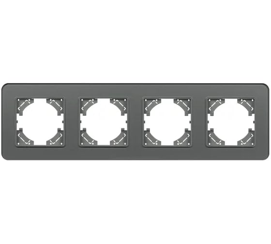 Рамка стеклянная Arlight FRM-OMALI-GS-4-GR 1шт 0 049702
