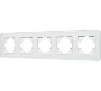 Рамка стеклянная Arlight FRM-OMALI-GS-5-WH 1шт 0 49704