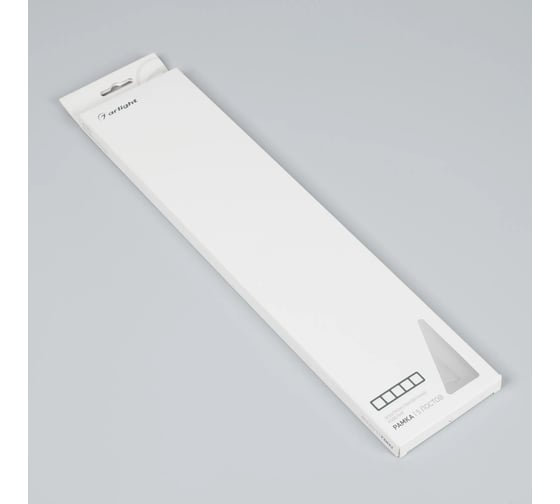 Рамка стеклянная Arlight FRM-OMALI-GS-5-WH 1шт 0 49704