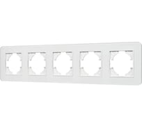 Рамка стеклянная Arlight FRM-OMALI-SFGS-5-WH 1шт 0 49720