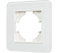 Рамка стеклянная Arlight FRM-OMALI-SFGS-1-WH 1шт 0 49675