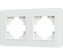 Рамка стеклянная Arlight FRM-OMALI-SFGS-2-WH 1шт 0 049708
