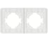Рамка стеклянная Arlight FRM-OMALI-SFGS-2-WH 1шт 0 049708 3