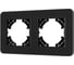 Рамка стеклянная Arlight FRM-OMALI-SFGS-2-BK 1шт 0 049709 1