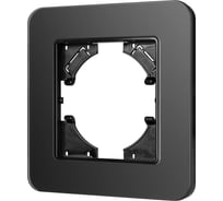 Рамка стеклянная Arlight FRM-OMALI-SFGS-1-BK 1шт 0 049676