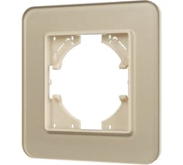 Рамка стеклянная Arlight FRM-OMALI-SFGS-1-GD 1шт 0 049679