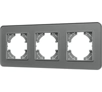 Рамка стеклянная Arlight FRM-OMALI-SFGS-3-GR 1шт 0 49714