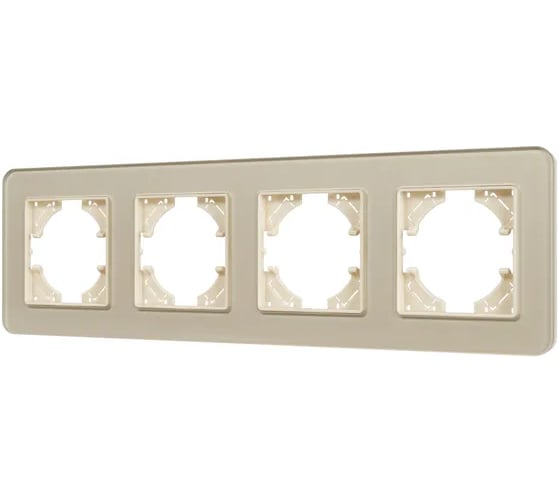 Рамка стеклянная Arlight FRM-OMALI-SFGS-4-GD 1шт 0 49719
