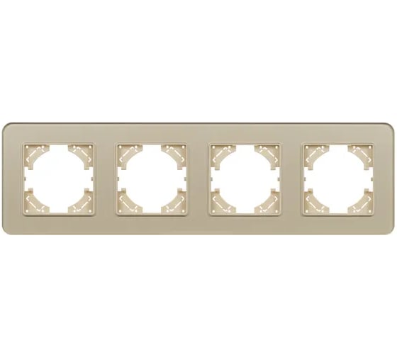 Рамка стеклянная Arlight FRM-OMALI-SFGS-4-GD 1шт 0 49719