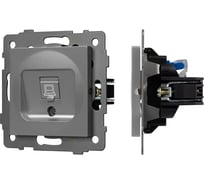 Механизм компьютерной розетки Arlight SCT-MPC1-PL-GR-V 1шт 0 049848