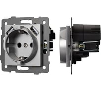 Механизм розетки с USB зарядкой Arlight SCT-MUAA-PL-GR-V 1шт 0 049820