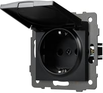 Механизм розетки влагозащищенный Arlight SCT-MCP-PL-BK-V 1шт 0 049835