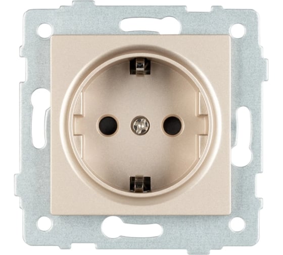 Механизм электрической розетки Arlight SCT-MEU1-PL-GD-V 1шт 0 049817