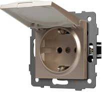 Механизм розетки влагозащищенный Arlight SCT-MCP-PL-GD-V 1шт 0 049837