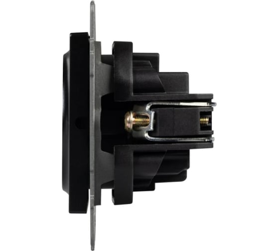 Механизм электрической розетки Arlight SCT-MEU1-PL-BK-V 1шт 0 049815