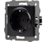 Механизм электрической розетки Arlight SCT-MEU1-PL-BK-V 1шт 0 049815 1